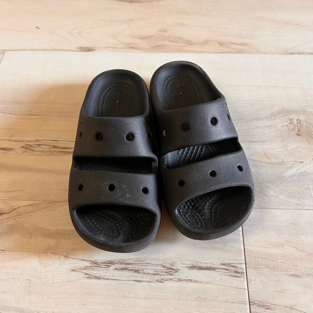 Crocs Kids Classic Sandals Black Size Kids 13